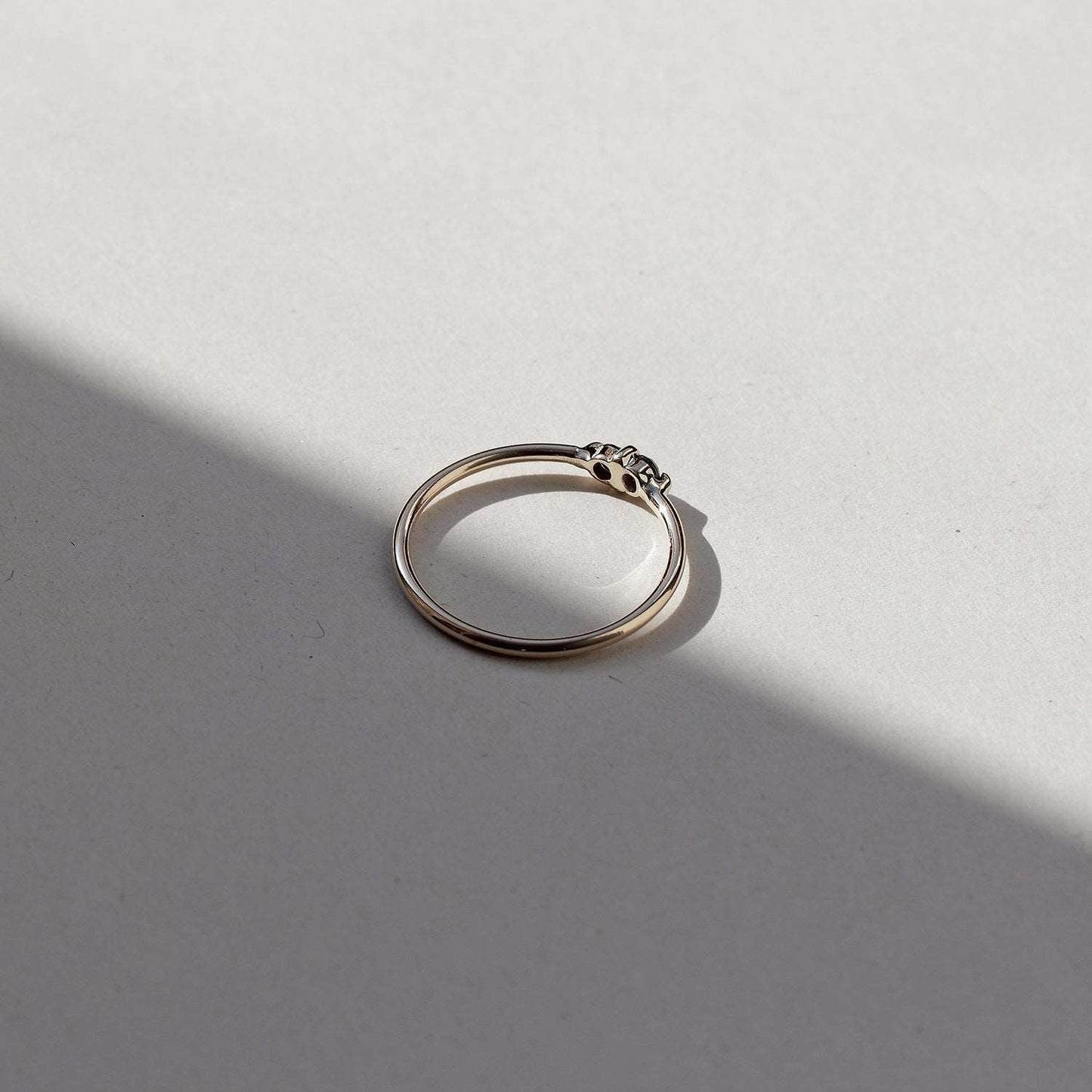 PAIRED DIAMOND RING