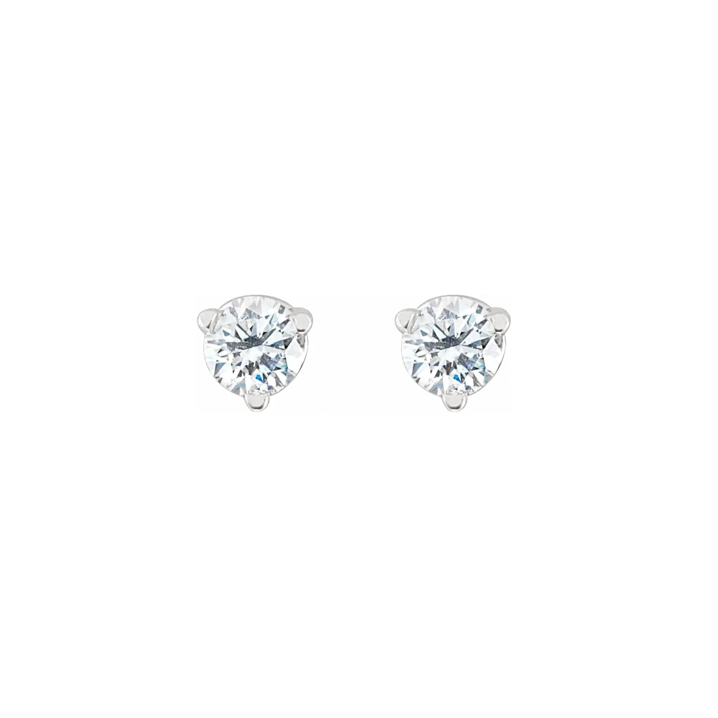 Petite Diamond Stud Earrings