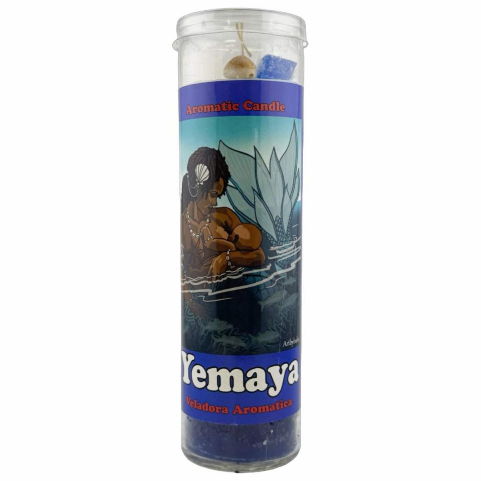 Mama Mojo - Prepared 7 Day Candle - Orisha Yemaya