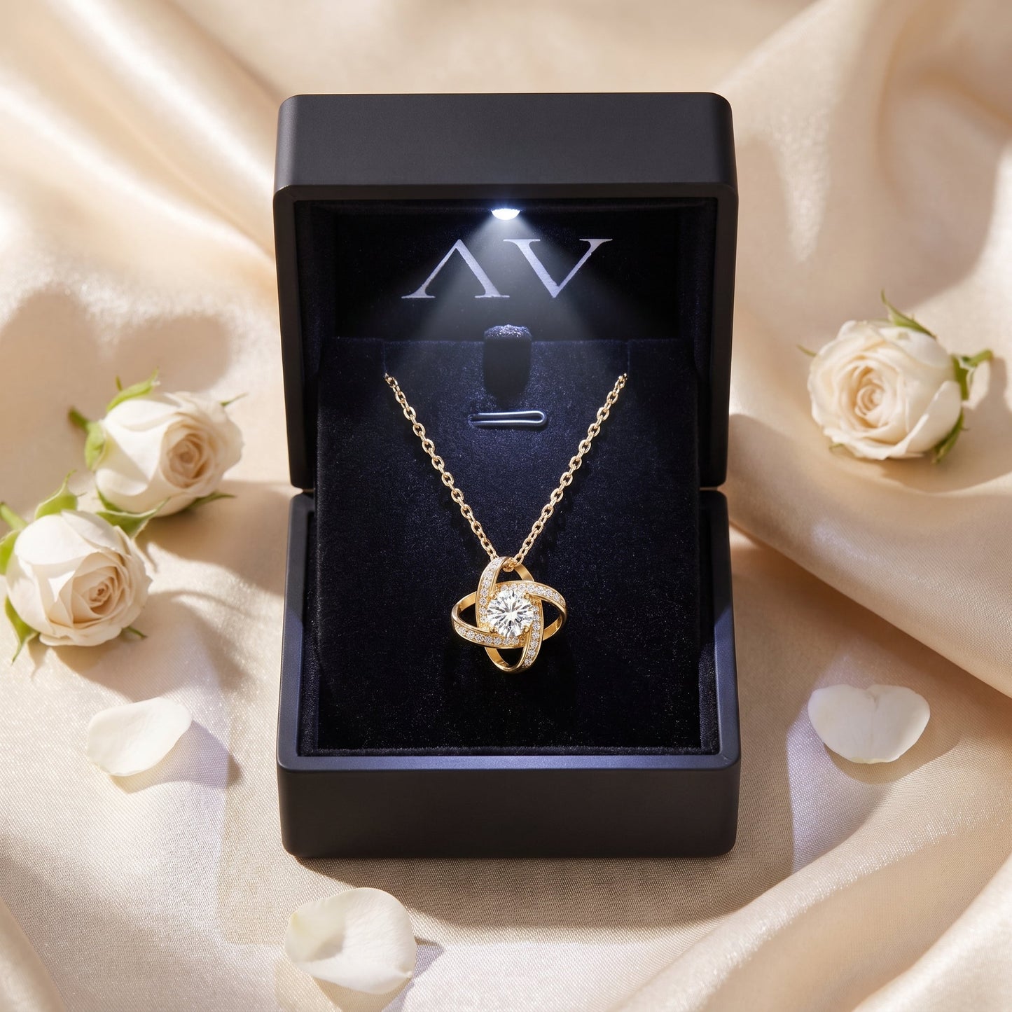 The Belisama Moissanite Necklace