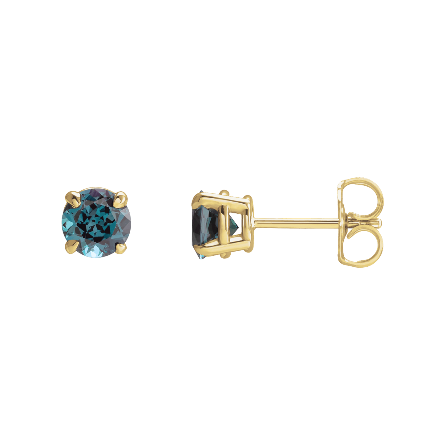 Alexandrite Stud Earrings