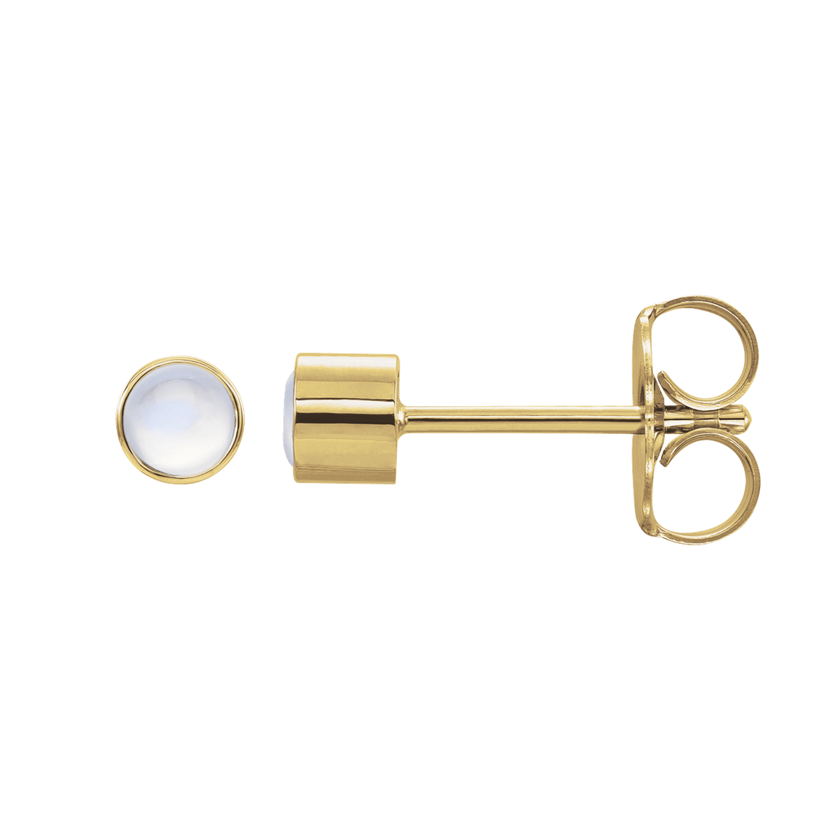 Moonstone Stud Earrings