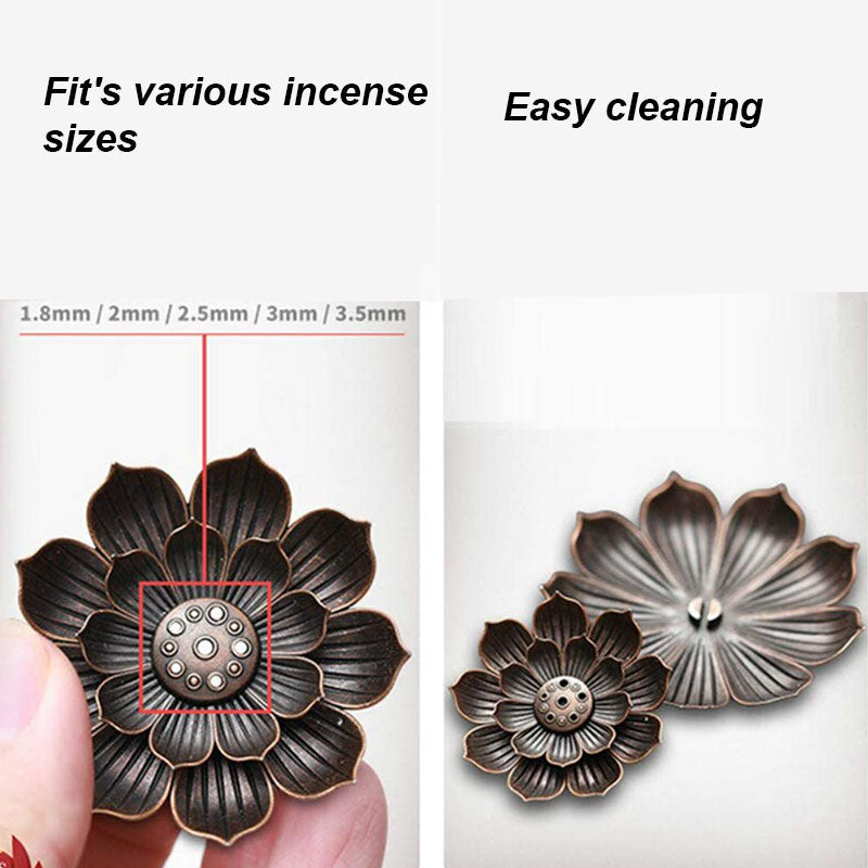 Zen Lotus Incense Holder