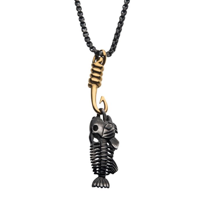 Men's Contemporary Metal Necklace