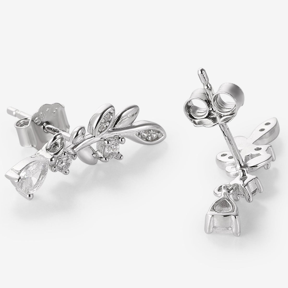 Lahela Jewelry Leaf Inspired Earrings Set 2pcs