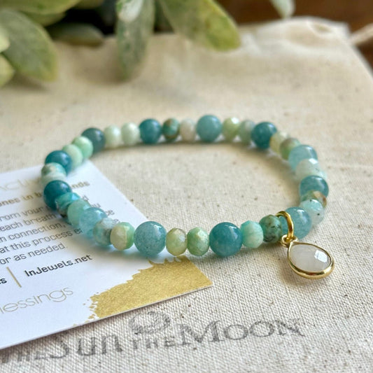 Amazonite & Aquamarine (Mini)