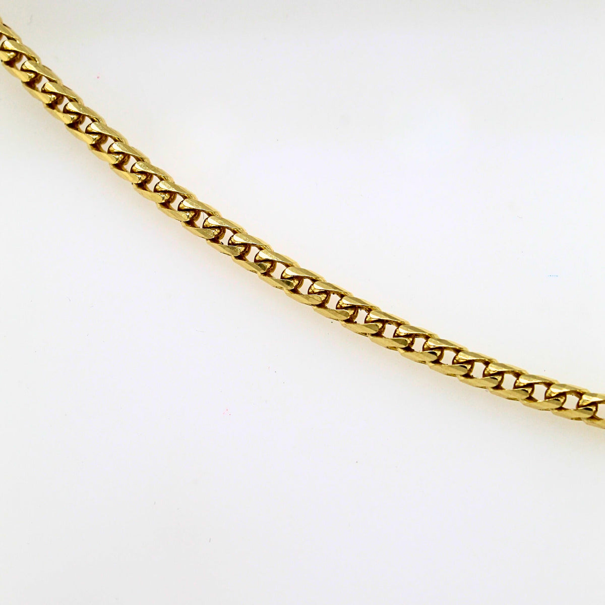 14KY Gold Round Double Franco Chain 18" long and 24.4 grams