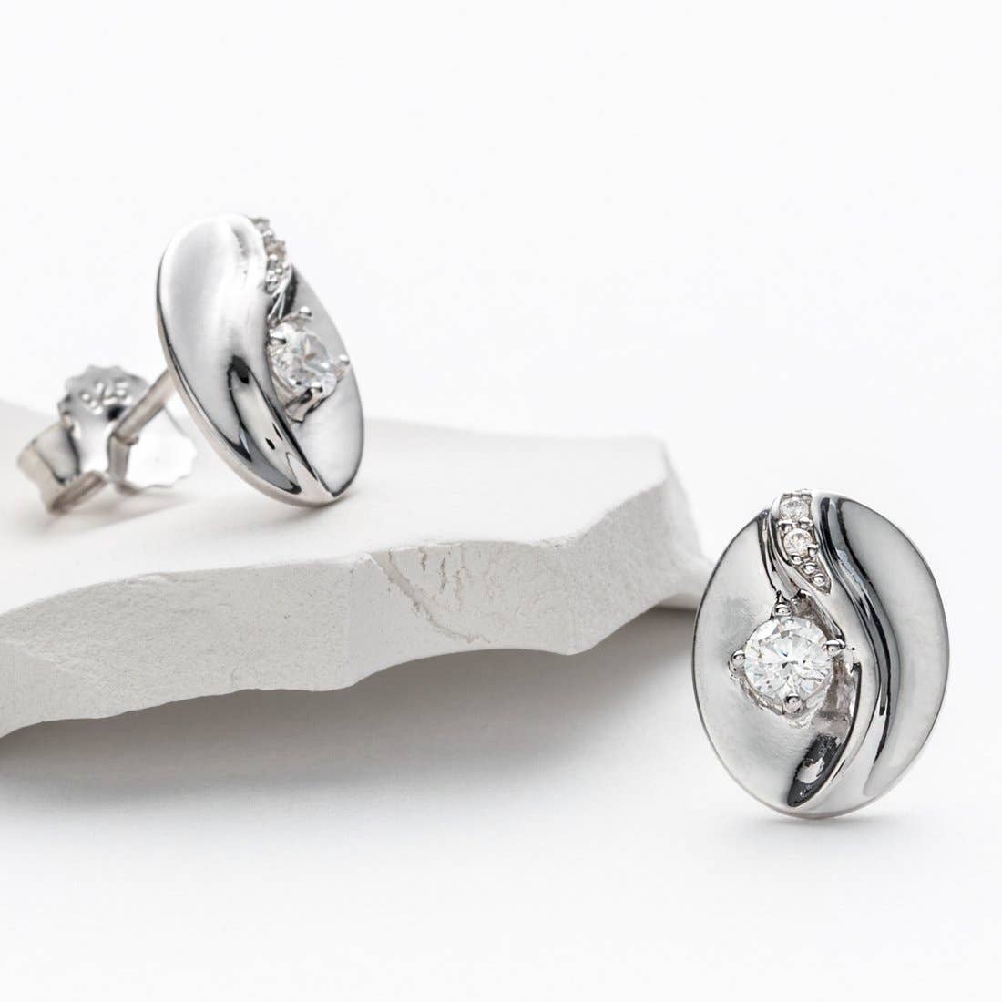 Sterling Silver Moonlight Earrings Hypoallergenic