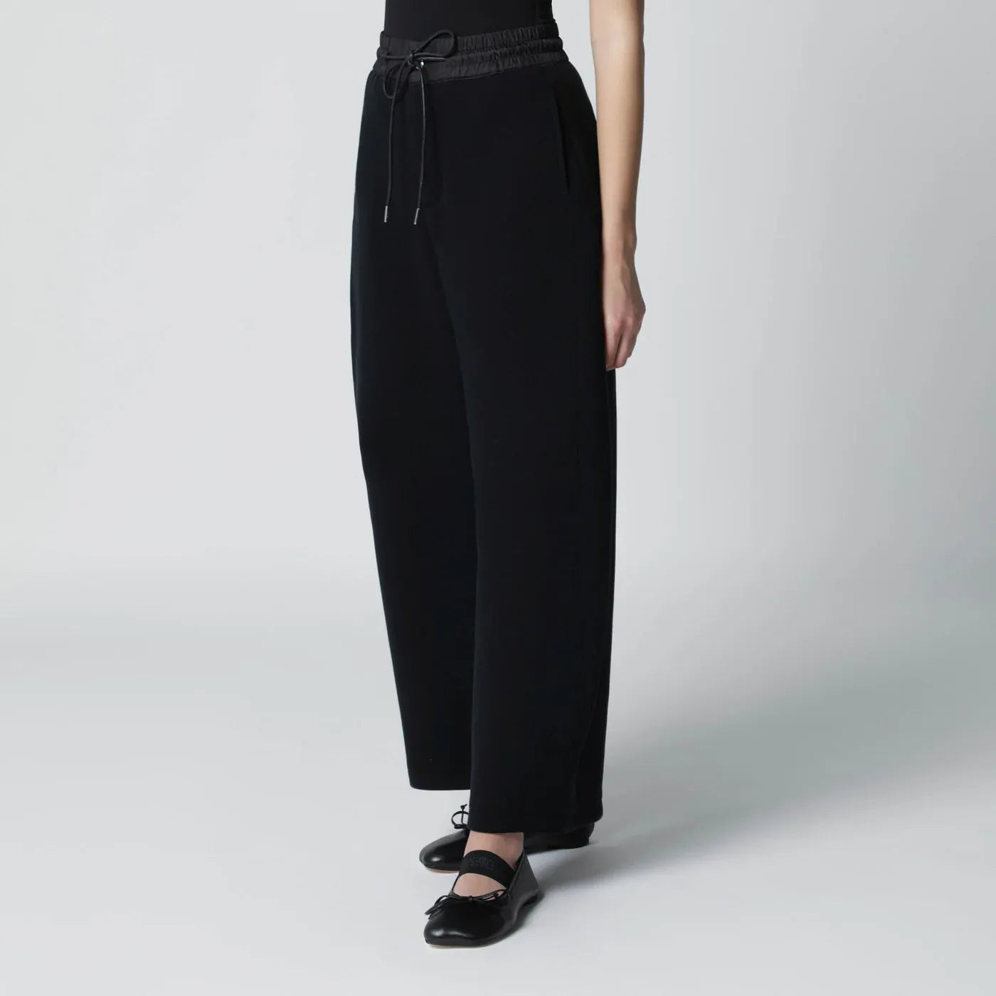 Sacai - Black jogging trousers