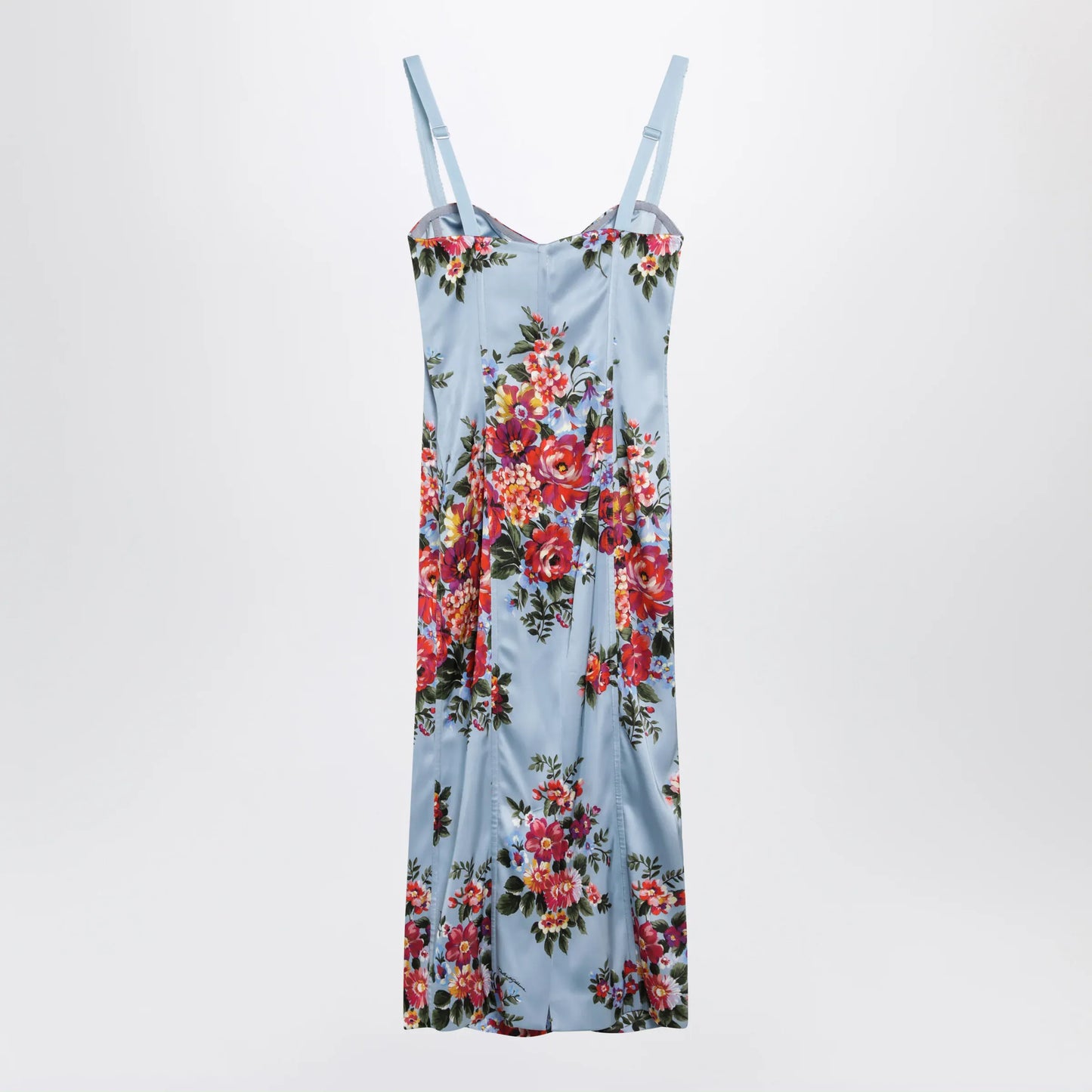 Dolce&Gabbana - Midi dress in twill with floral print