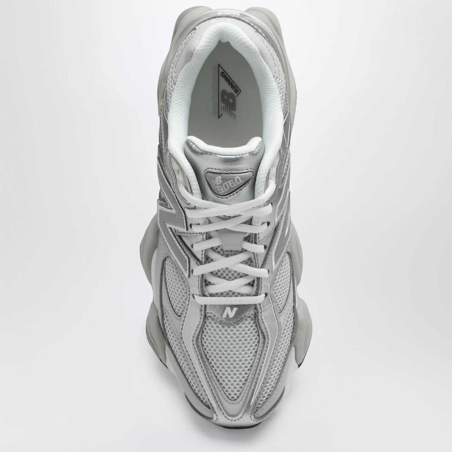 New Balance - 9060 Sneakers in Raincloud / Truffle Salt in mesh