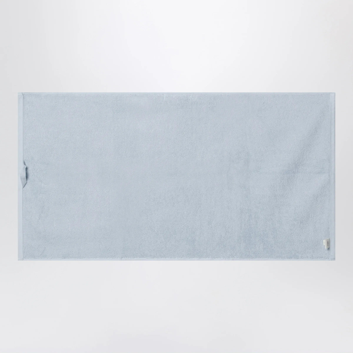 Tekla - Striped light blue bath towel 50x90 cm