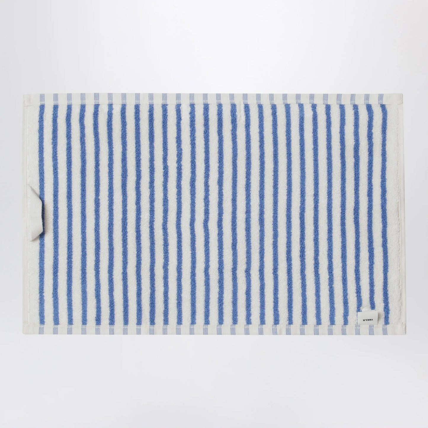 Tekla - White striped guest towel 30x50