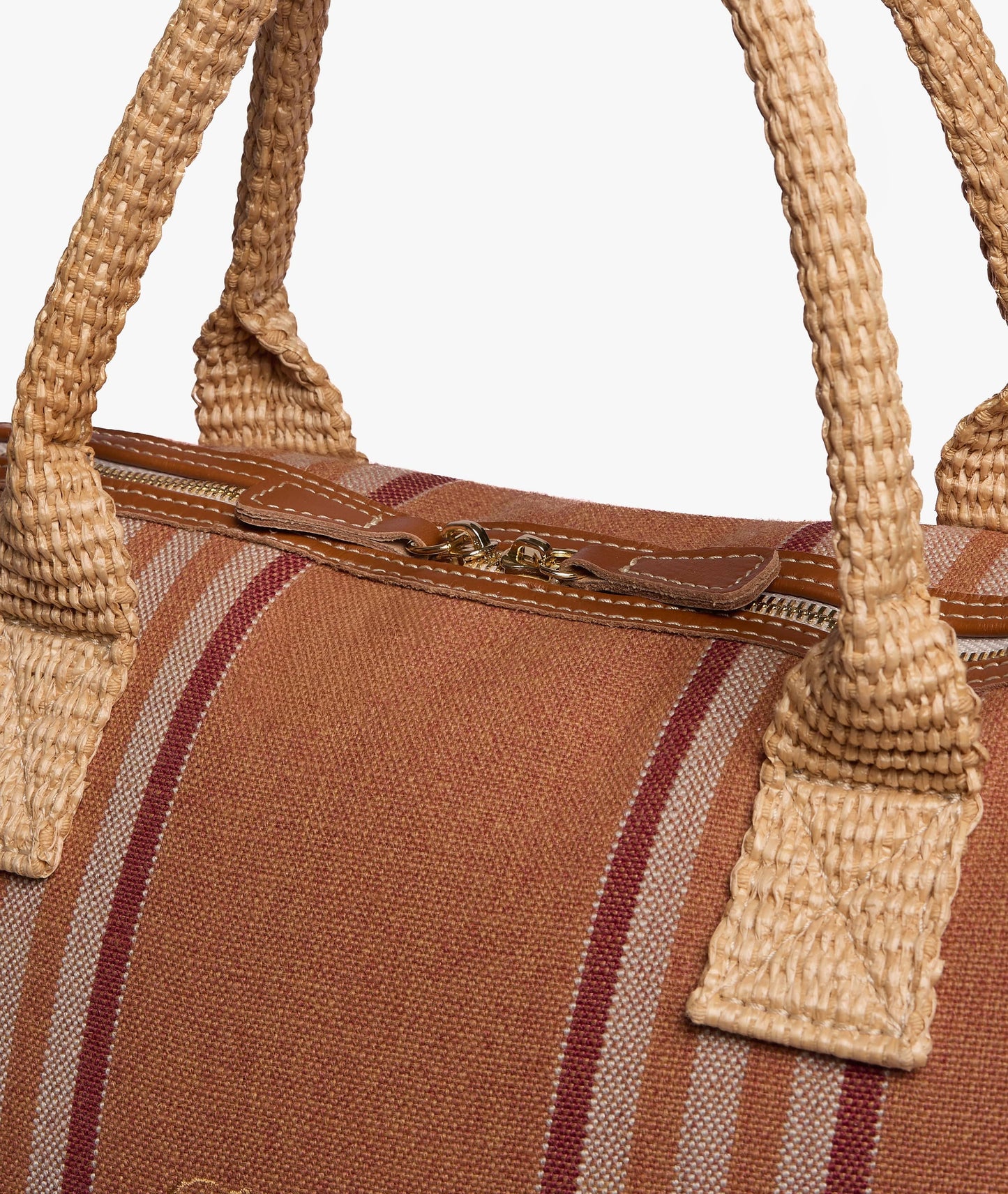 My Style Bags London Smart Antibes Travel Duffle Bag in Terracotta