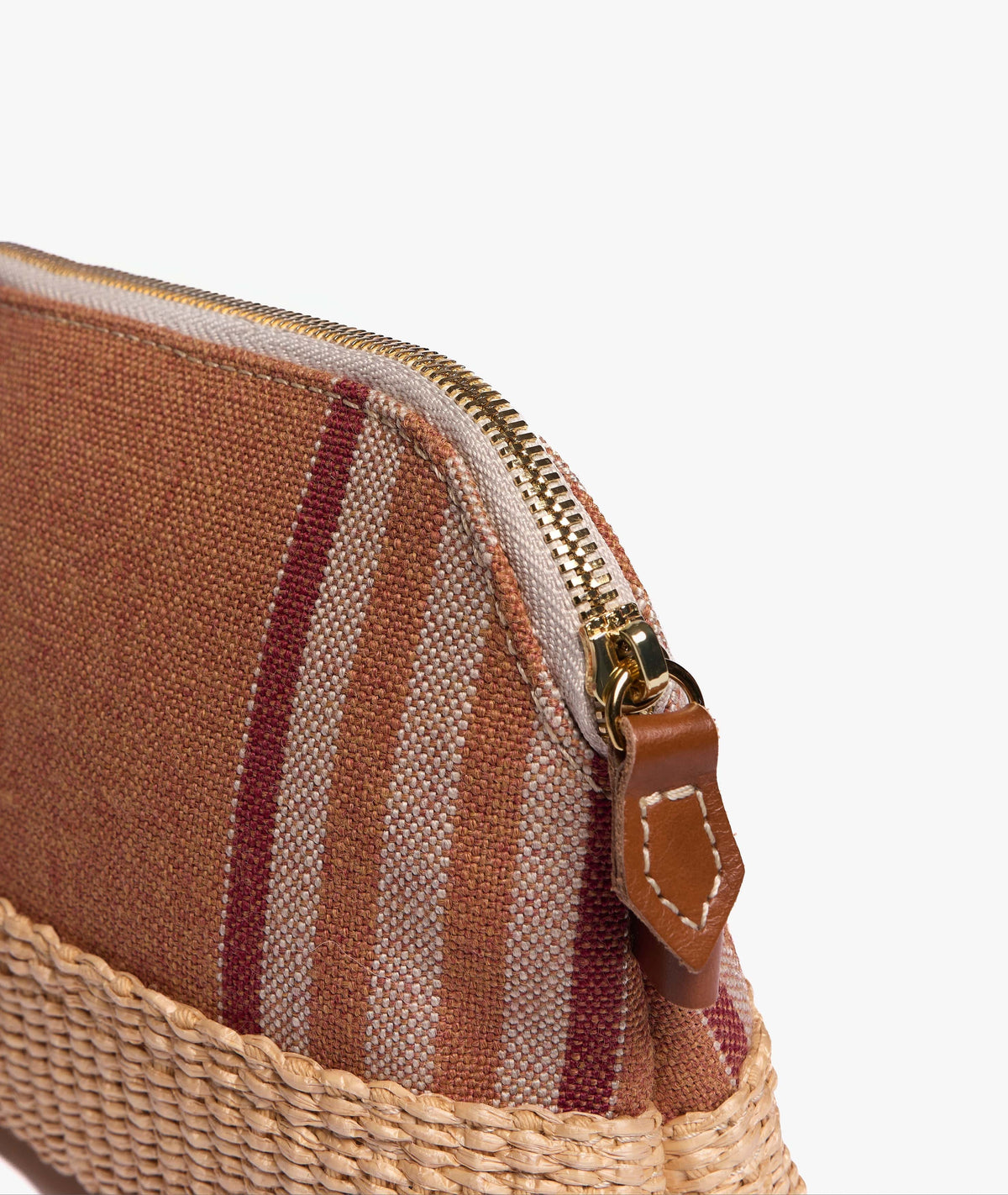 My Style Bags Large Antibes Pouch in Terracotta
