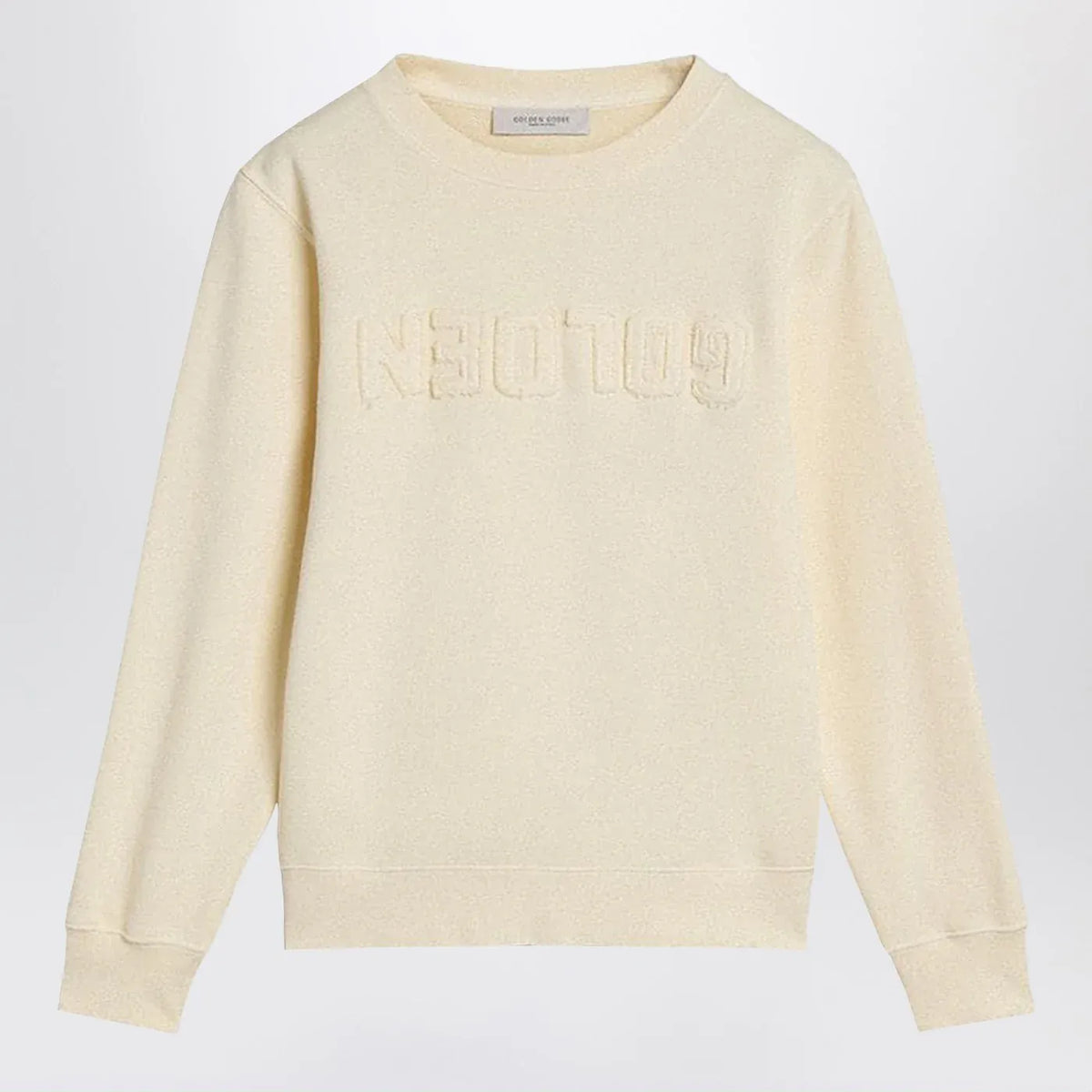 Golden Goose - Ivory cotton sweatshirt
