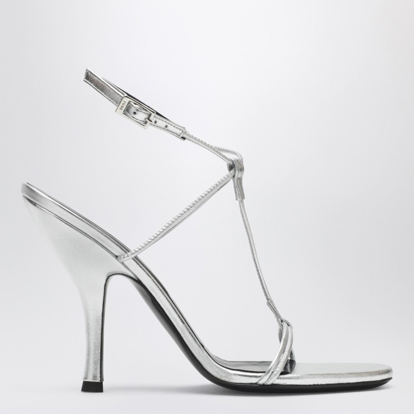 Jude - Mixer sandal in silver leather