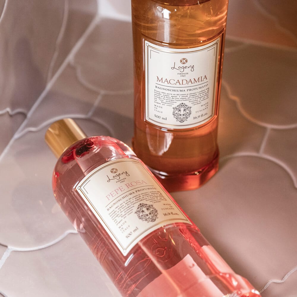 Logevy Pink Pepper Shower Gel 500ml Set of 3pcs