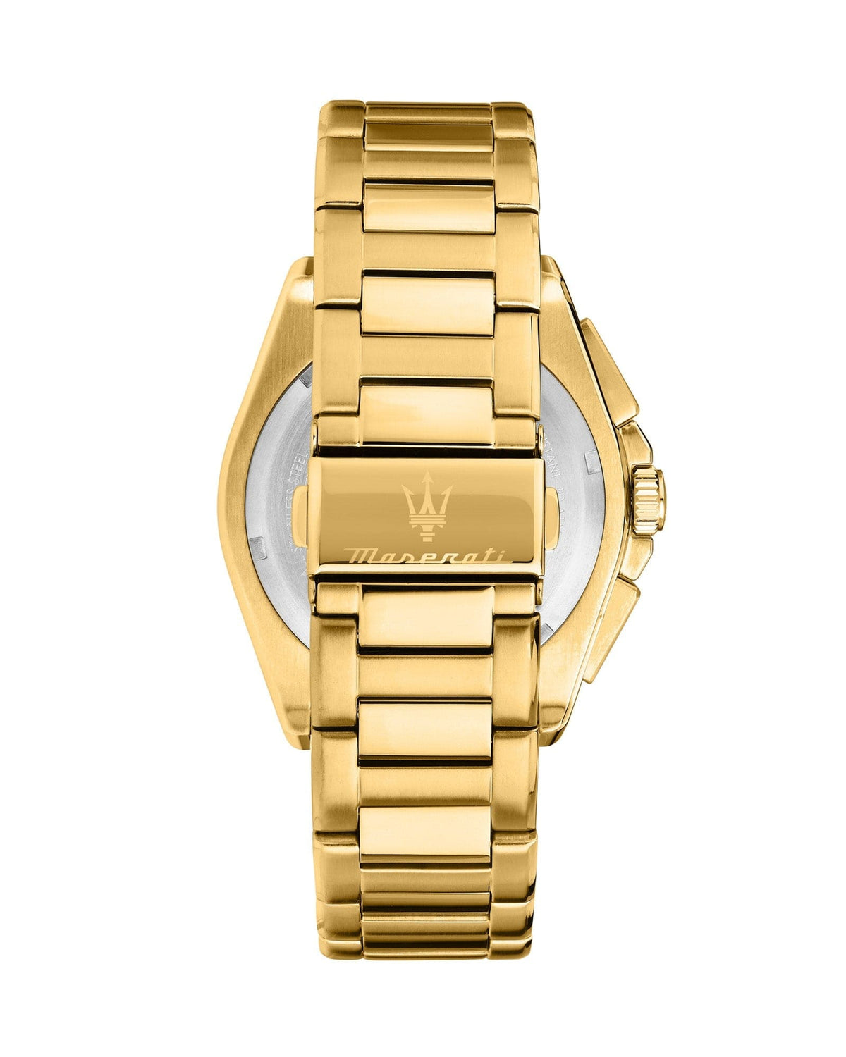 Maserati Velocita 43mm Chrono Blue Dial Gold Stainless Steel