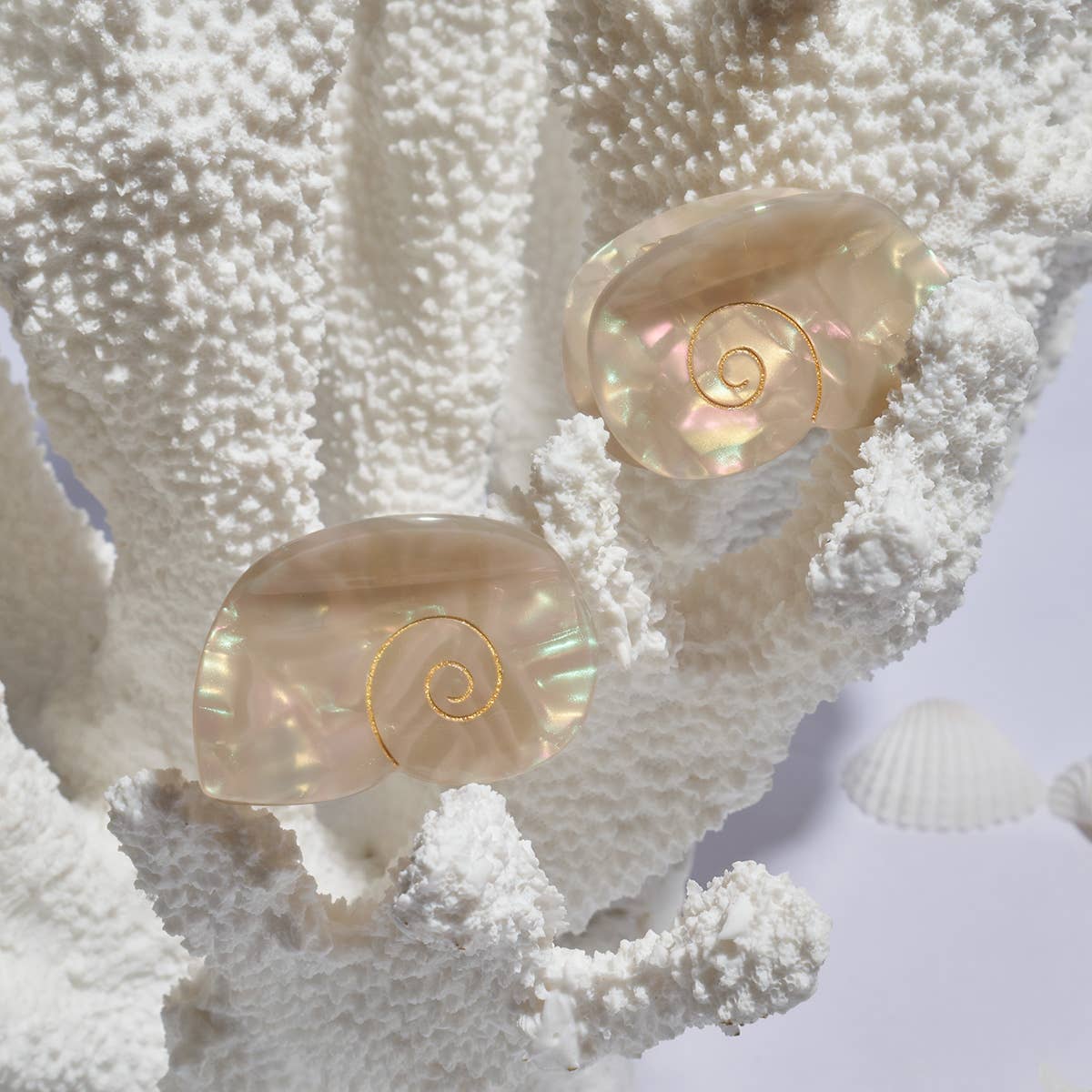 SIREN CLAW | SEA SHELL ACETATE HAIR CLIP