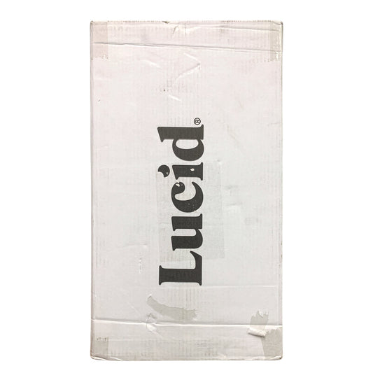 Lucid 3" Gel Memory Foam Mattress Topper with Cover, Twin Size
