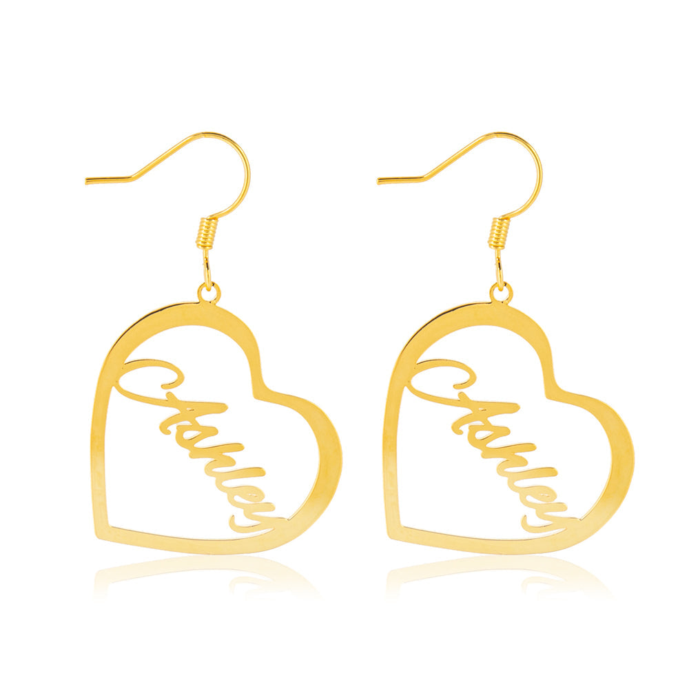 Custom Name Earrings