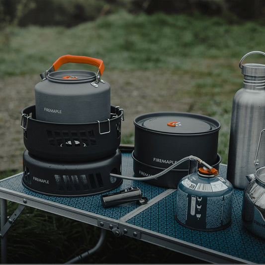 Cooking Kit W/ Gas Burner