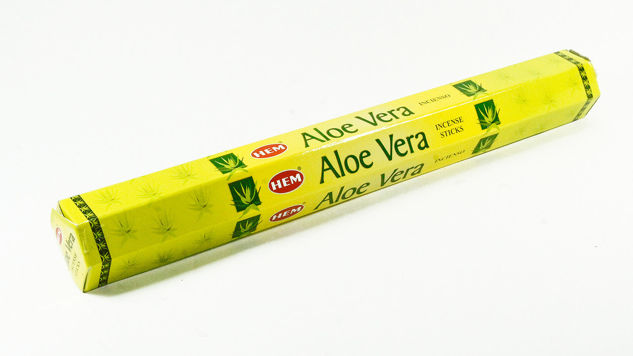 Aloe Vera Incense Hex Pack