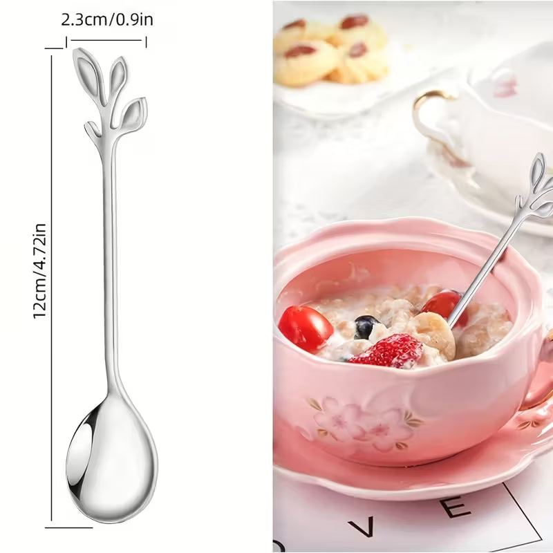 Metal Ritual Spoon (Leaf)