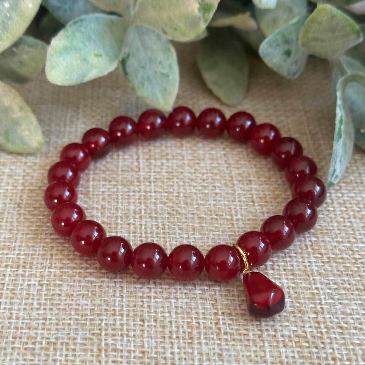 Deep Red Jade