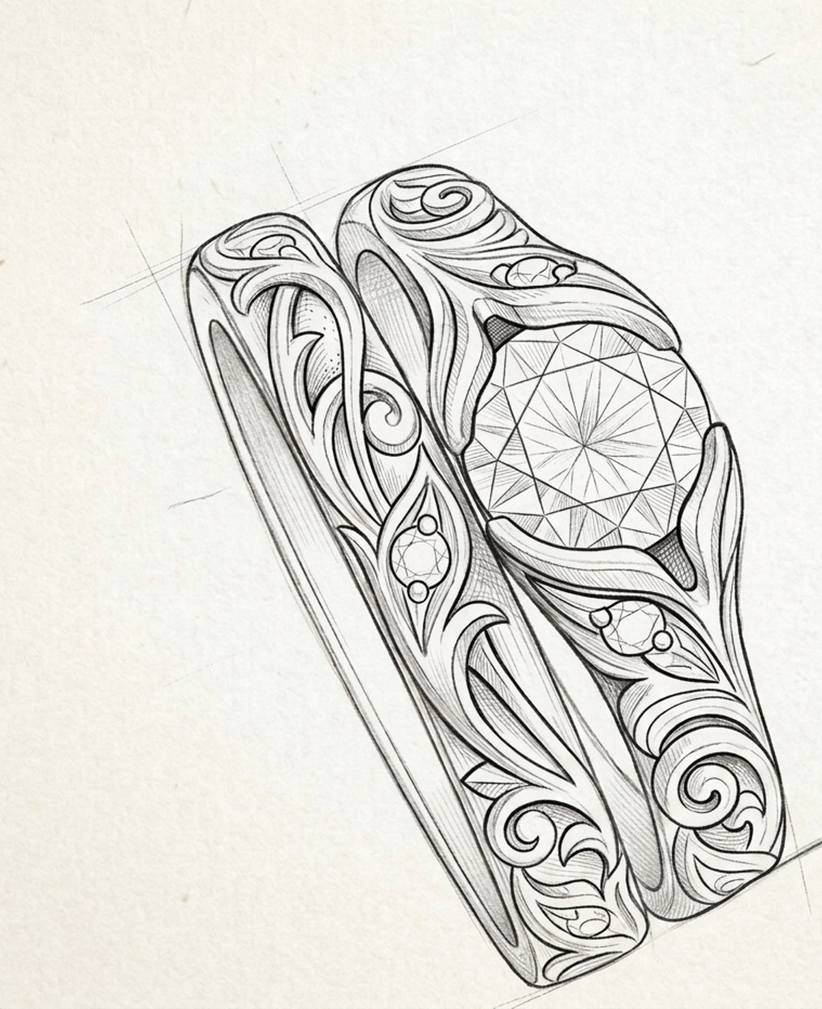 Custom Ring for Michal Farren