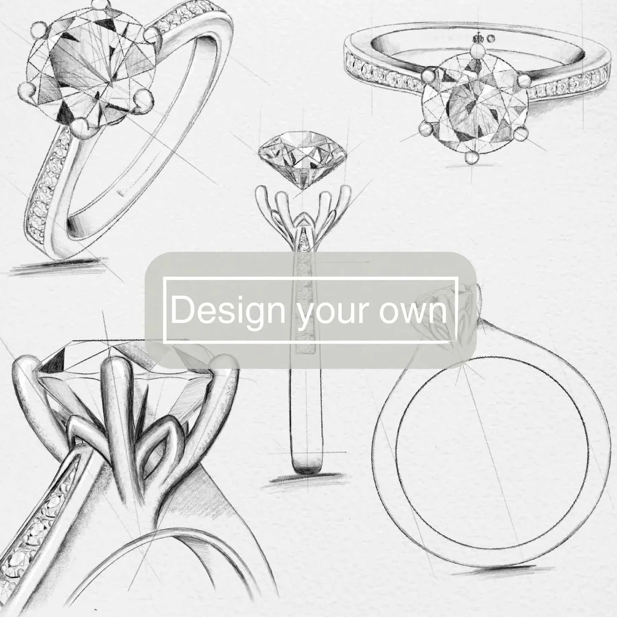 CAD Drawing For Custom Rings