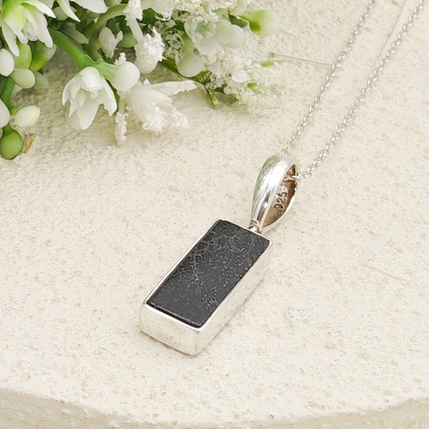 Dinosaur Fossil Pendant | Iguanodon | Jurassic Gift | Sterling Silver