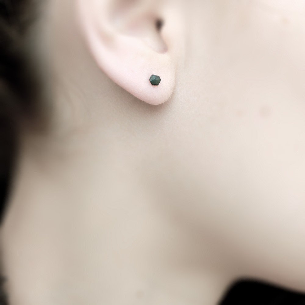 BLACK ROCKS EARRINGS