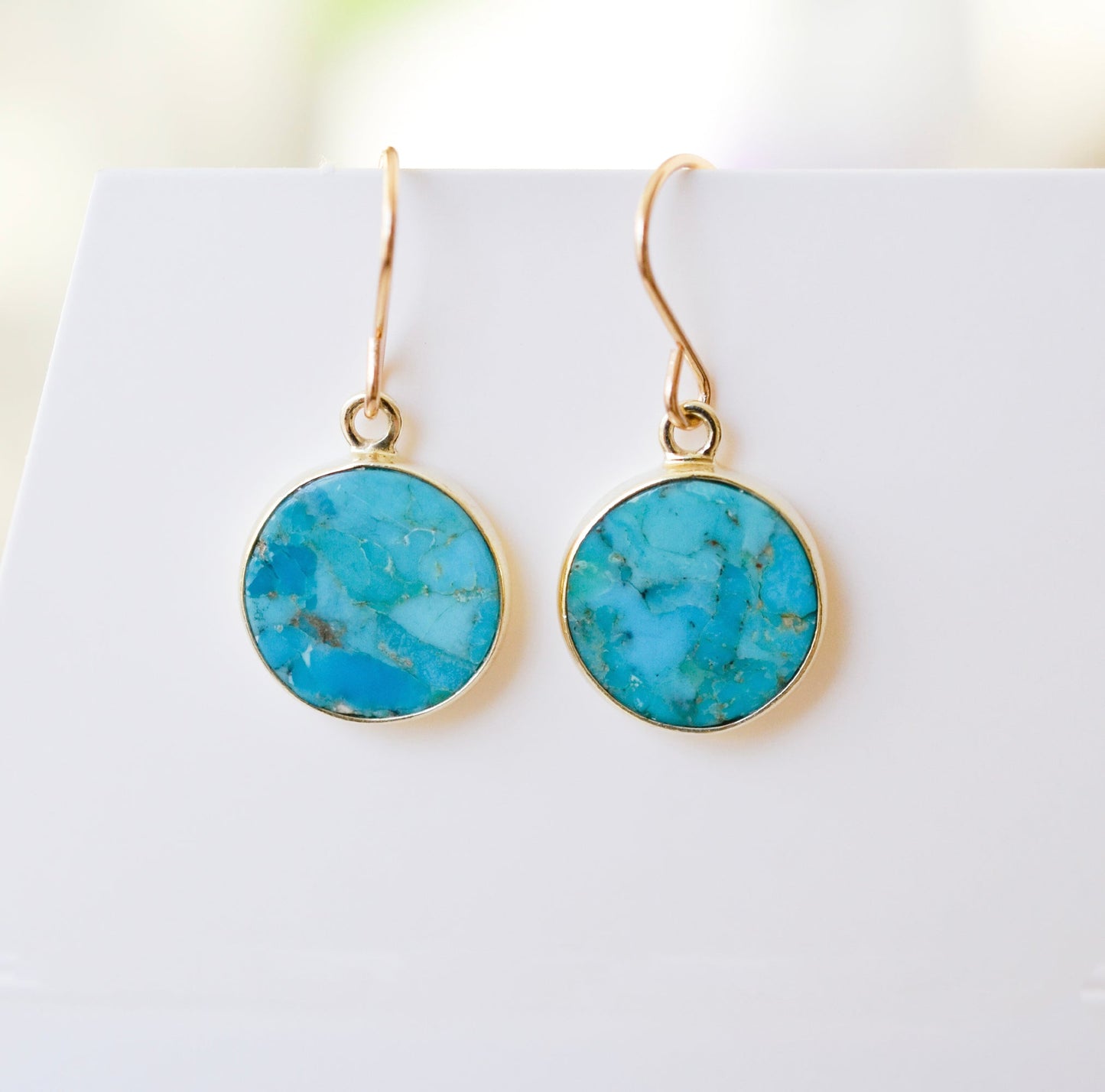 Mavi Earrings: Turquoise