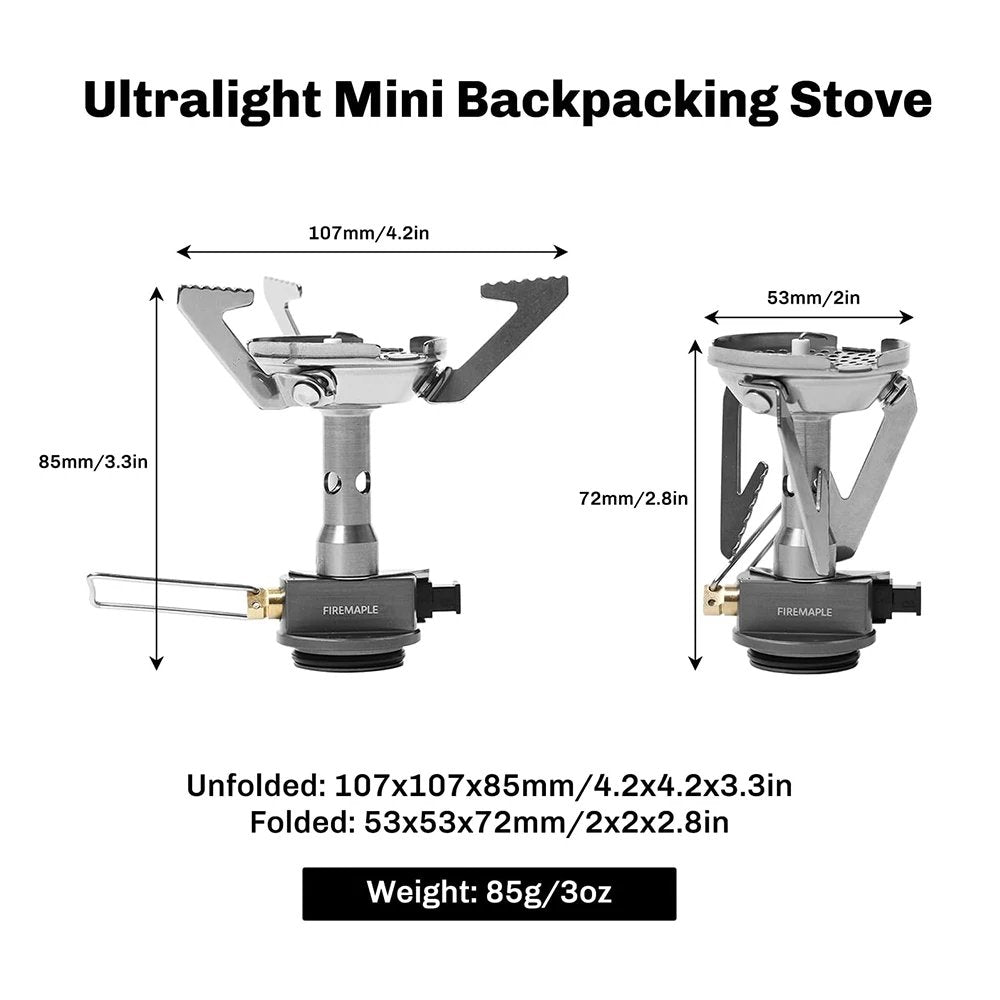 GreenPeak Gas Stove with Electric Ignition | 3oz |2800W