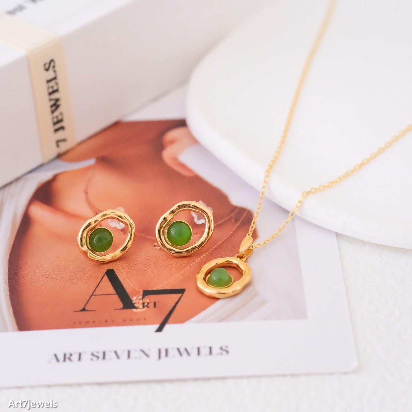 Green Jade Necklace
