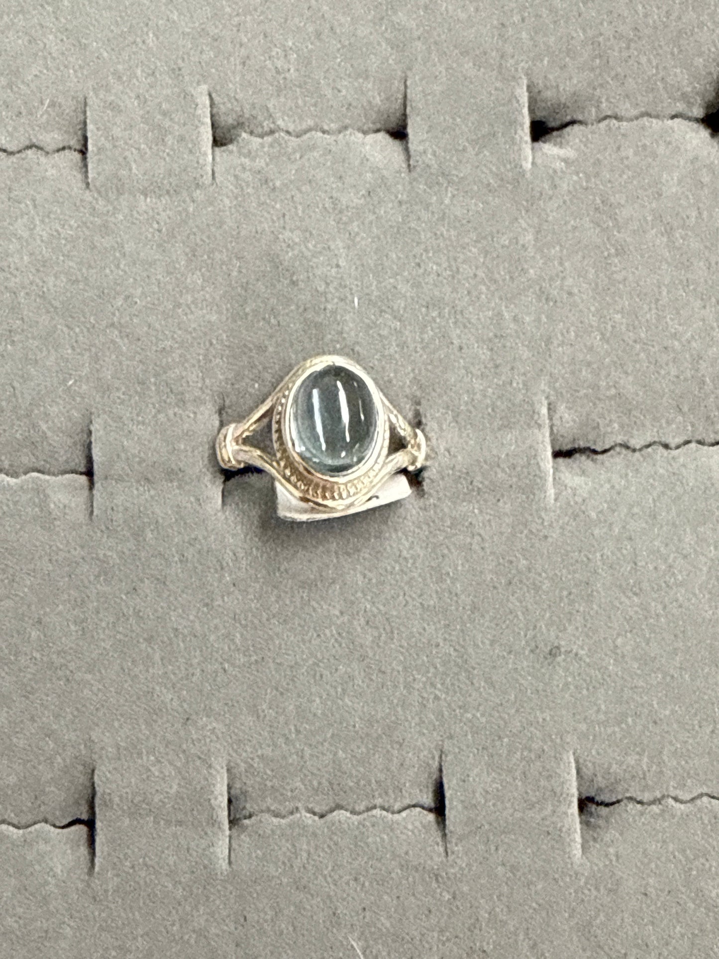 Blue Topaz Ring Size 5