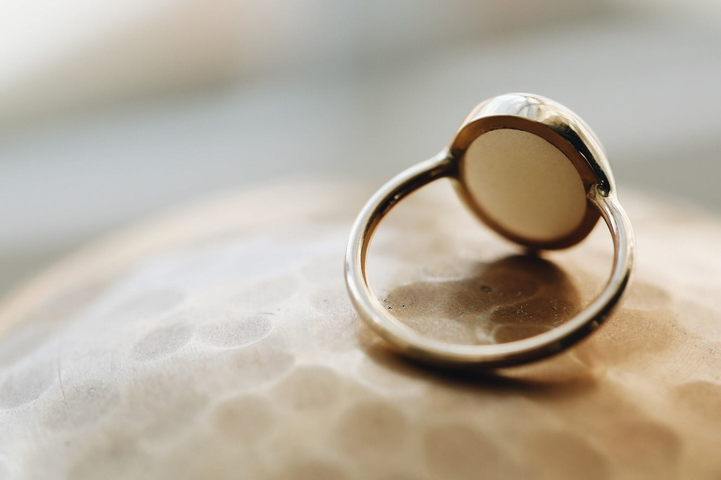 Oval Keepsake Ring