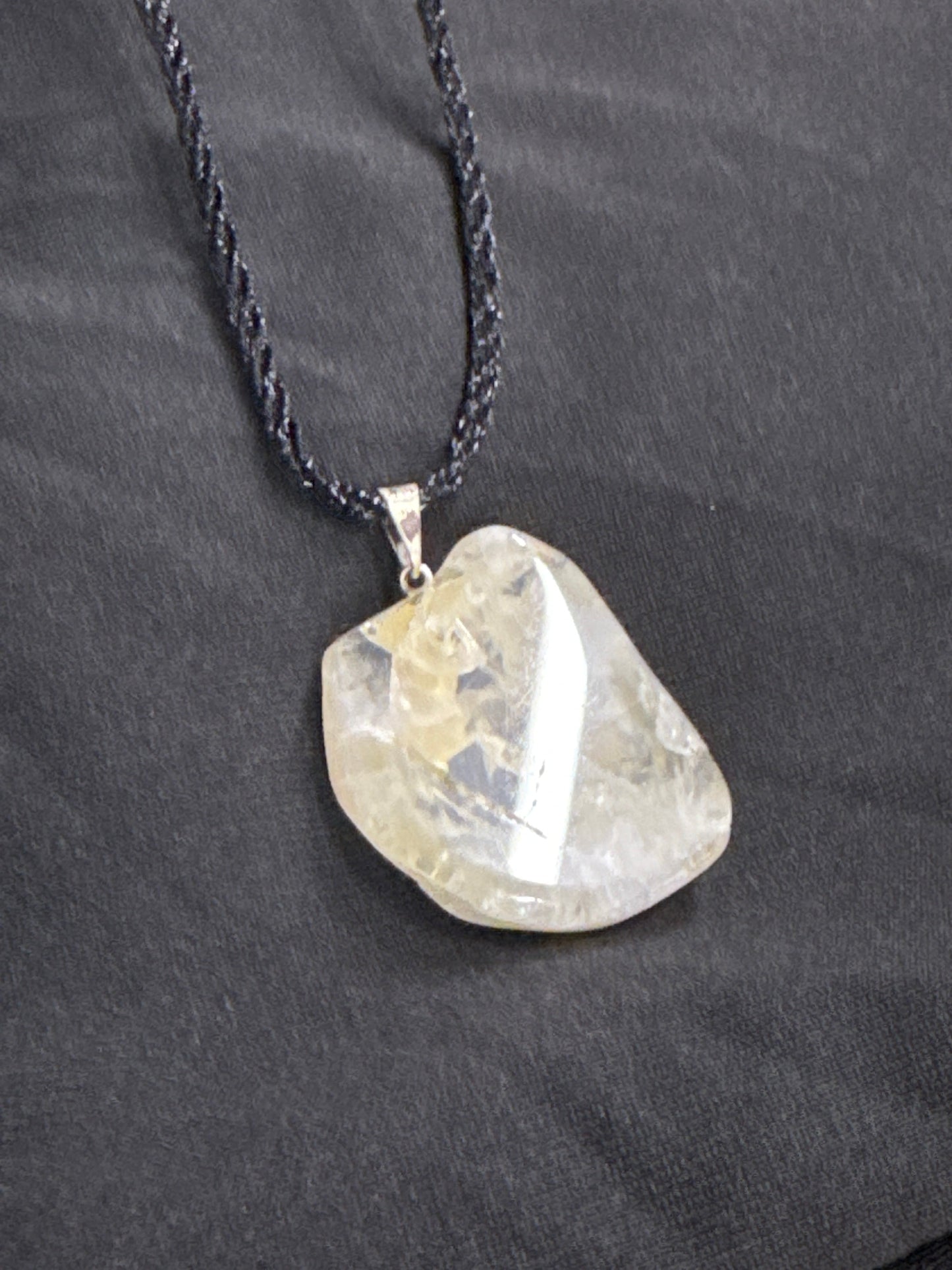 Citrine Slice Necklace