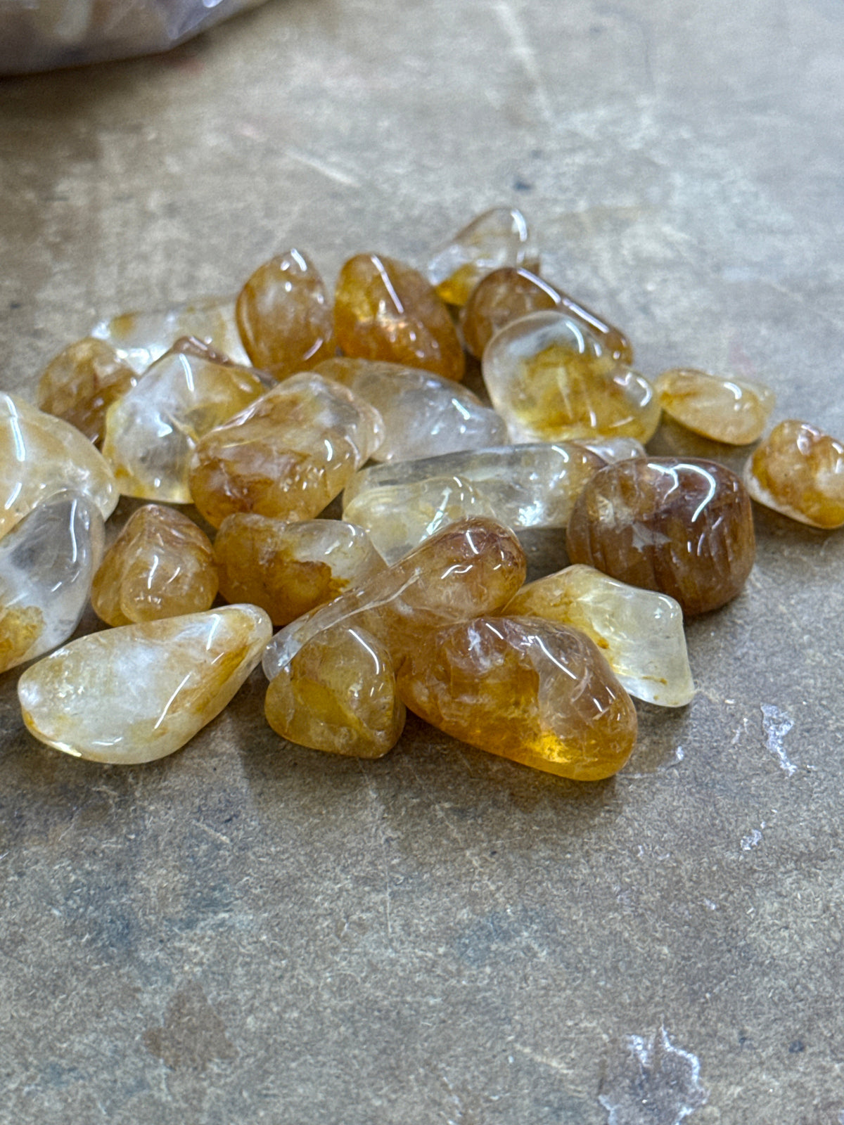 Golden Healer (Hematoid Quartz Yellow) Small Bag