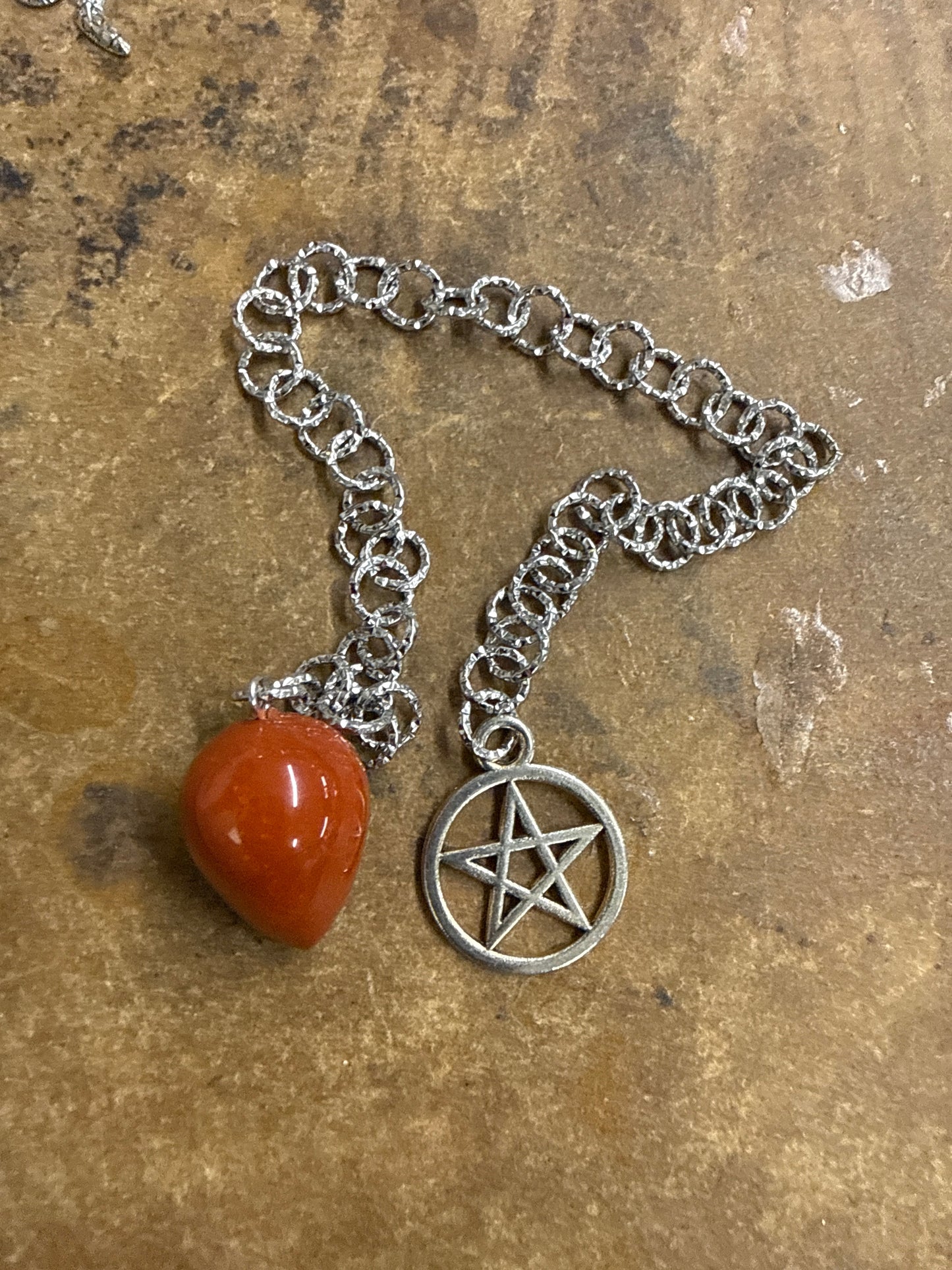 Red Jasper Pendulum