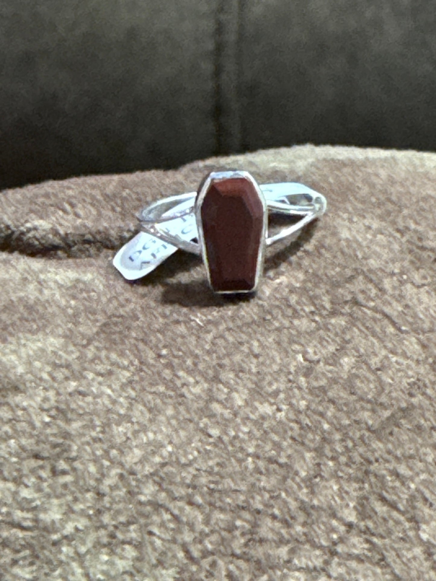 Dragon’s Blood Jasper Ring Size 9