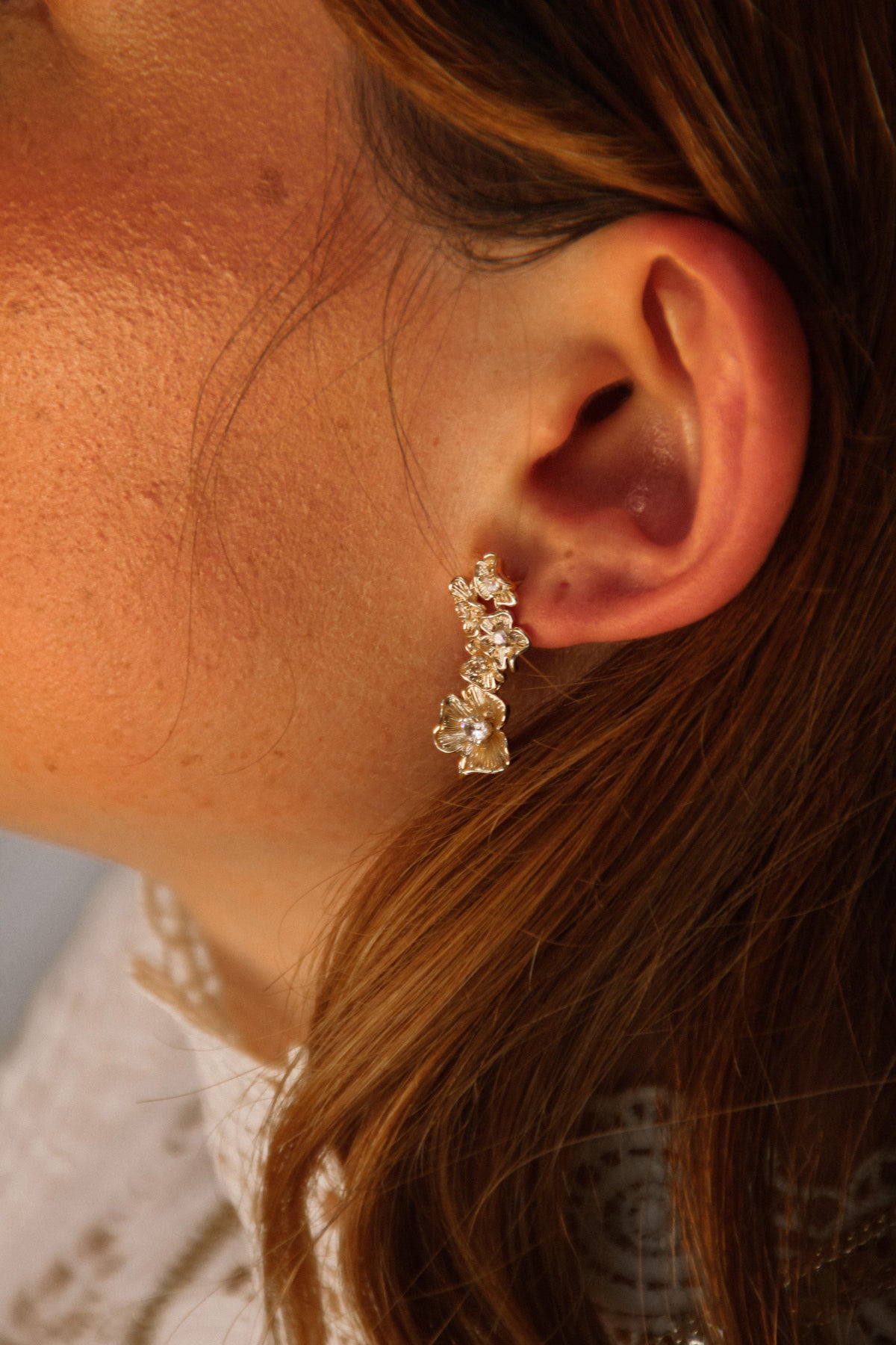 FLOWER POWER stud earrings