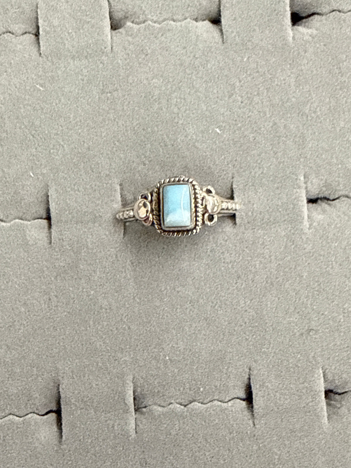 Larimar Ring Size 6