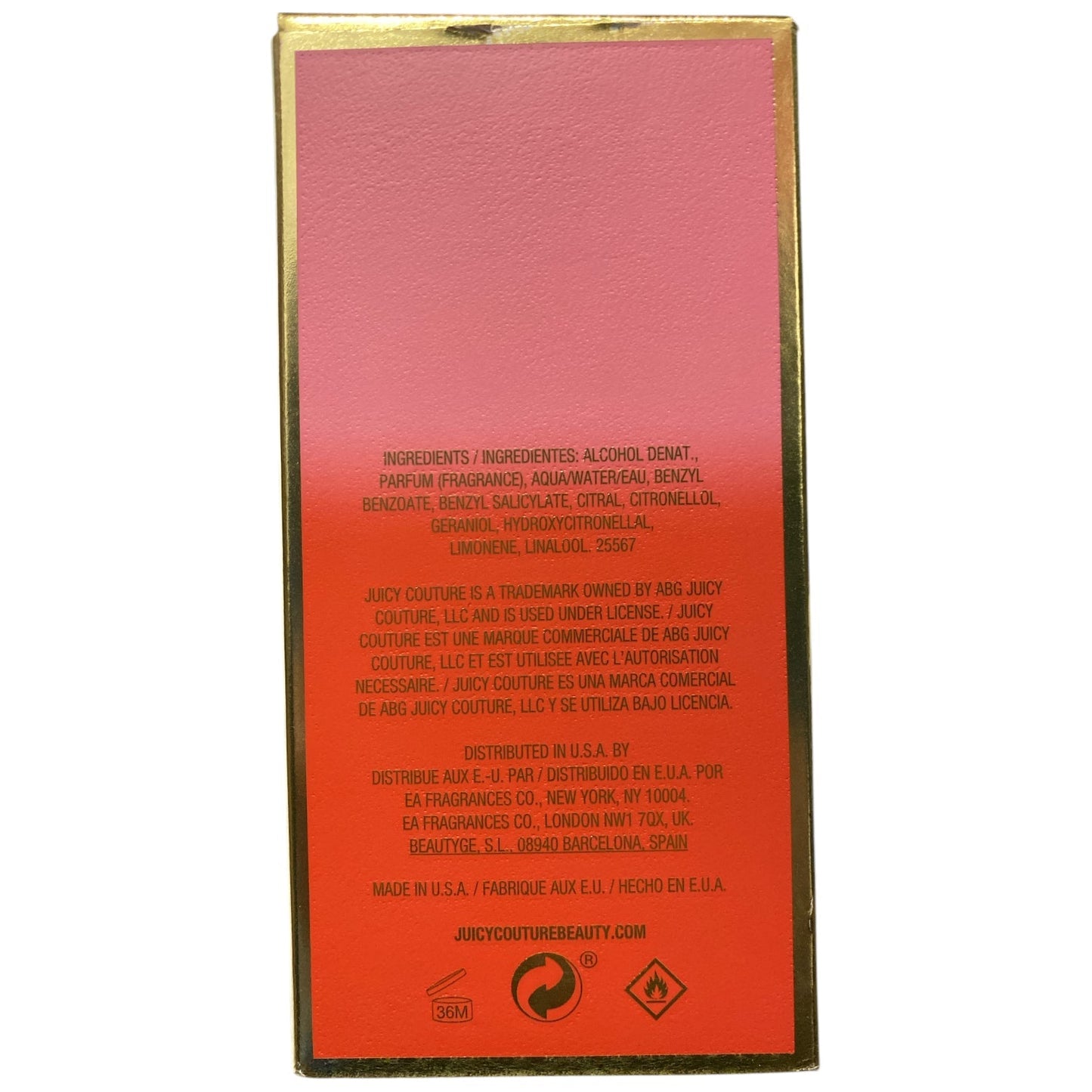 Juicy Couture Oui Eau de Parfum, 3.4 fl oz