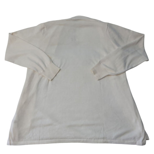 Nine West Women's Plus Lightweight Draped Collar Cardigan