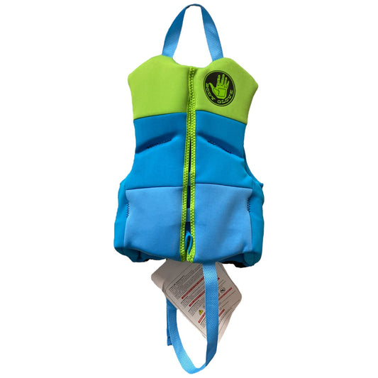 Body Glove Boy's Child PFD Life Jacket, One Size, 33-55 lbs, Blue/Green