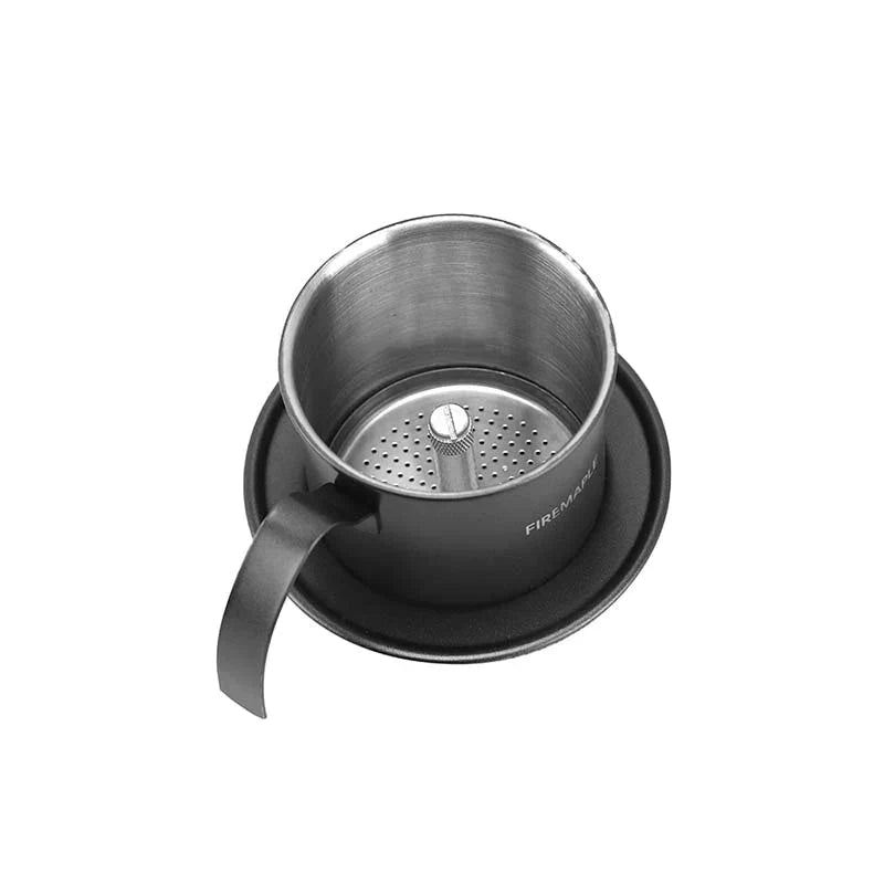Orca Vietnamese Coffee Maker & Wooden Cup Set