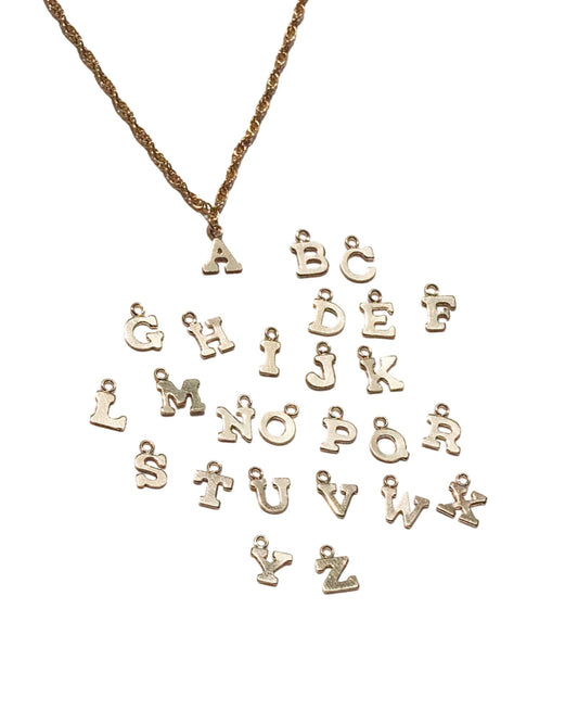 SINGLE INITIAL NECKLACE